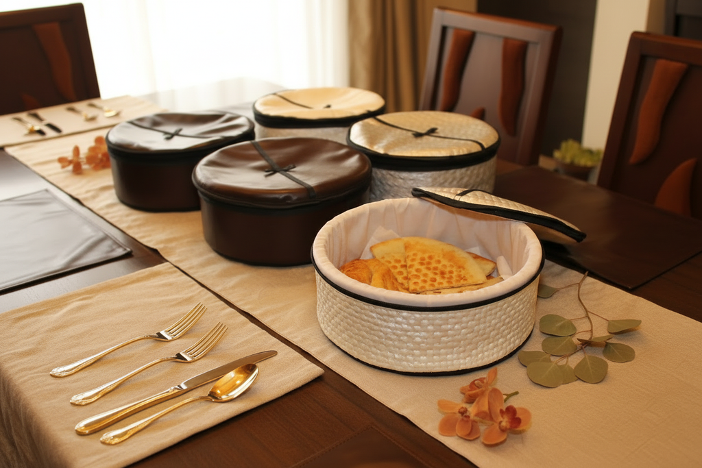 Brightened Roti Baskets Collection