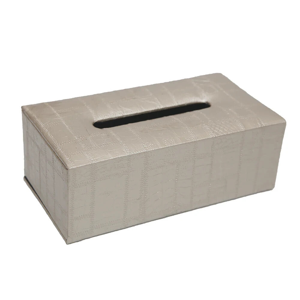 Leather Tissue Box Large box cover Pu Leather for Home Offices Dinner Table