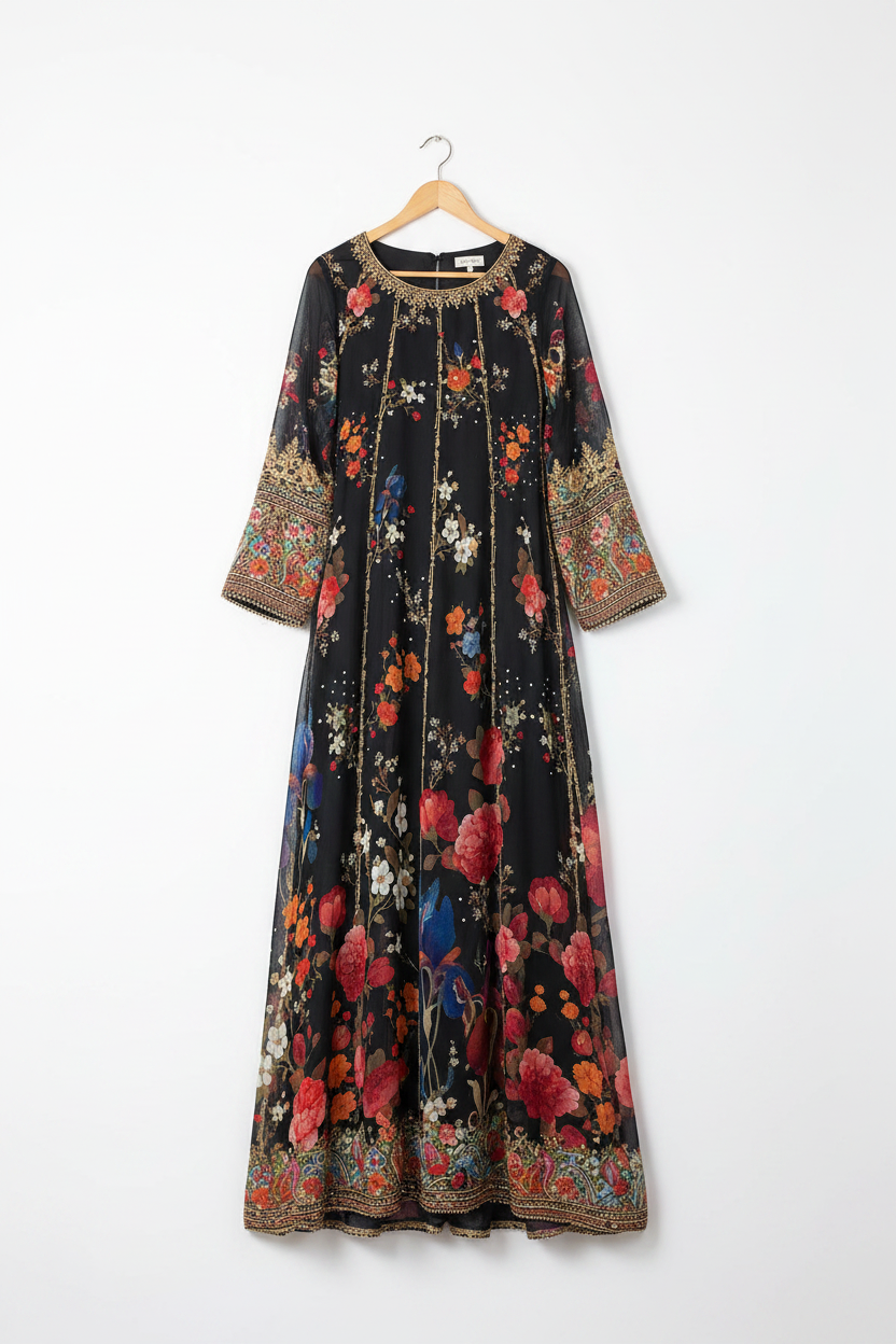Eid Gown Lulusar on hanger