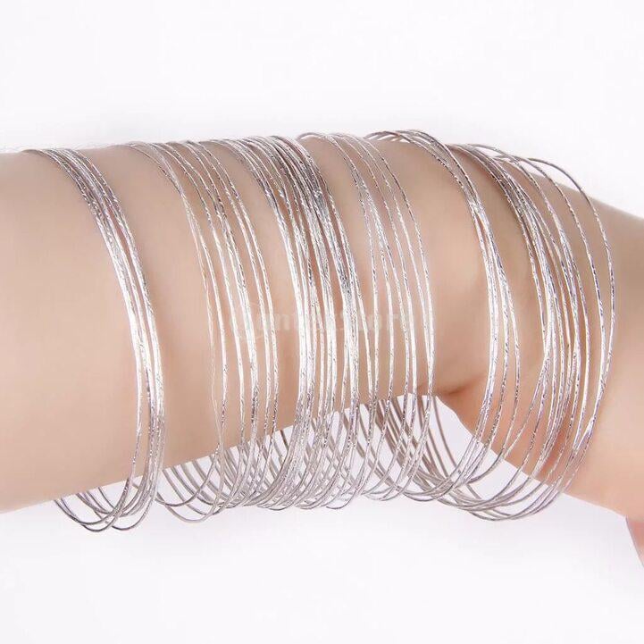 24pcs Plain Bangles-Rose Gold