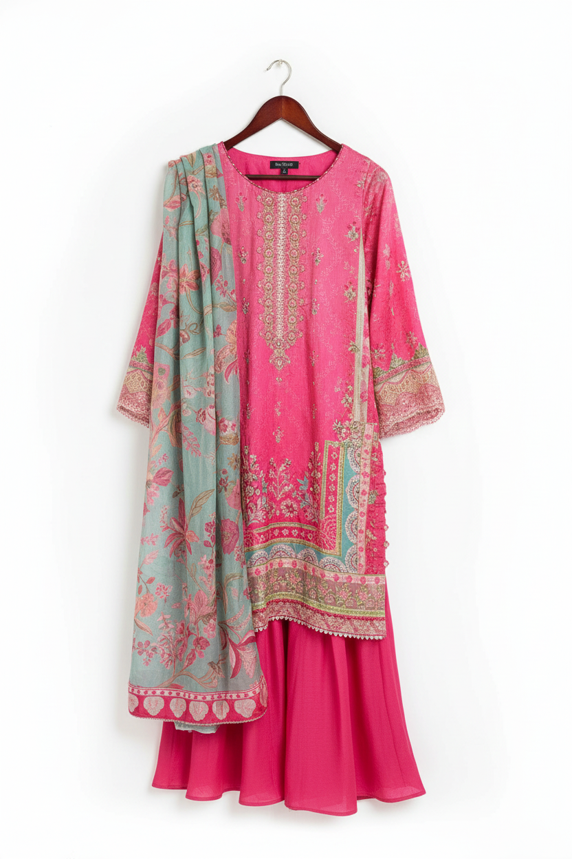 Mother's Suit on Hanger