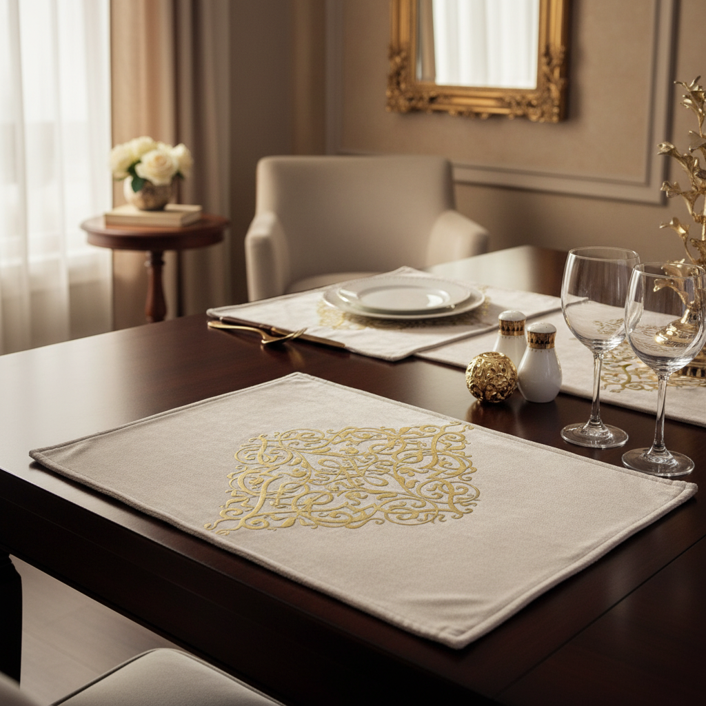 Velvet Placemat - Sumptuous Texture